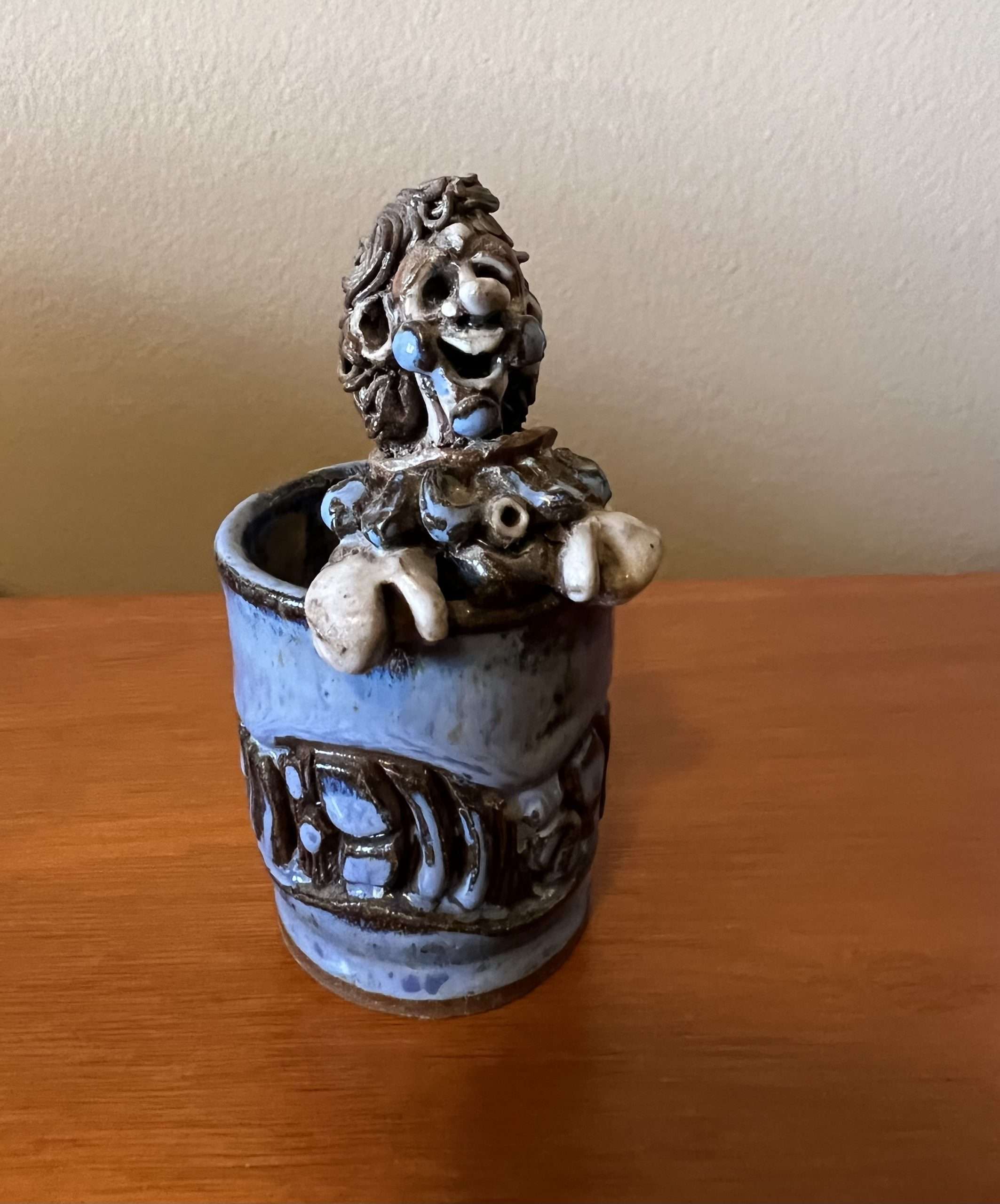 Man in Cup by Eloise and Jack Adams